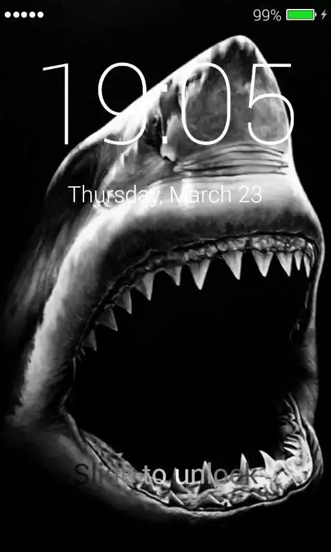Play Sharks Lock Screen