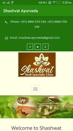 Play Shashvat Ayurveda 1.2 as an online game Shashvat Ayurveda 1.2 with UptoPlay