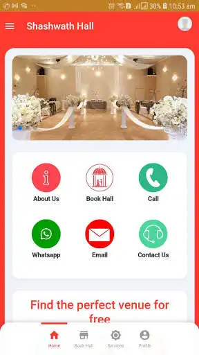 Play Shashwath Hall - Book Pandit Ji & Caterers Online  and enjoy Shashwath Hall - Book Pandit Ji & Caterers Online with UptoPlay