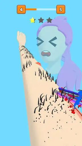 Play Shaving Runner as an online game Shaving Runner with UptoPlay