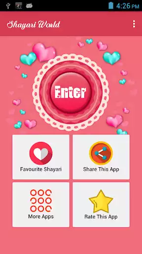 Play Shayari World  and enjoy Shayari World with UptoPlay