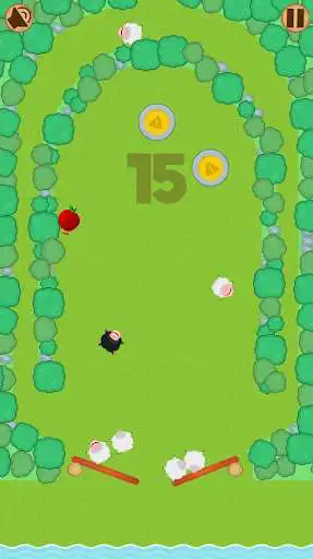 Play Sheep Pinball - Fun Feeding as an online game Sheep Pinball - Fun Feeding with UptoPlay