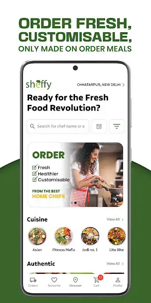 Play SHEFFY - Homemade Food app  and enjoy SHEFFY - Homemade Food app with UptoPlay