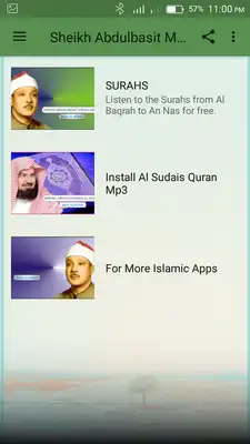 Play Sheikh Abdulbasit Mp3 Quran