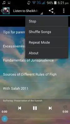 Play Sheikh Hatam Al-haj MP3Lecture