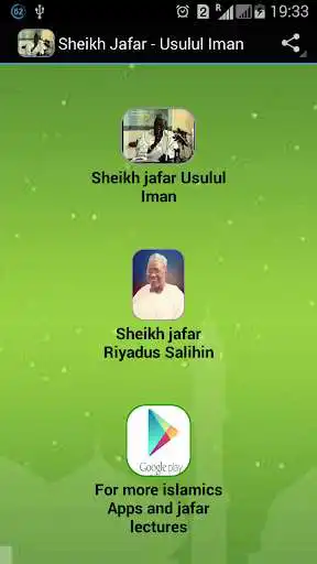 Play APK Sheikh Jafar - Usulul Iman  and enjoy Sheikh Jafar - Usulul Iman with UptoPlay com.andromo.dev490583.app456525