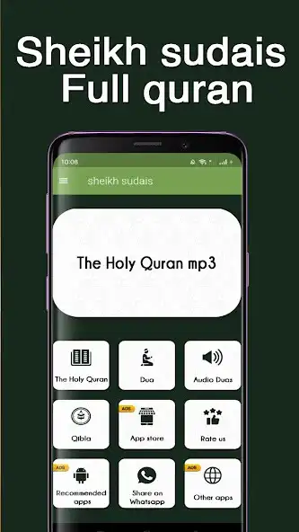 Play sheikh sudais quran  and enjoy sheikh sudais quran with UptoPlay