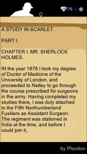 Play SHERLOCK HOLMES - A Study in Scarlet as an online game SHERLOCK HOLMES - A Study in Scarlet with UptoPlay