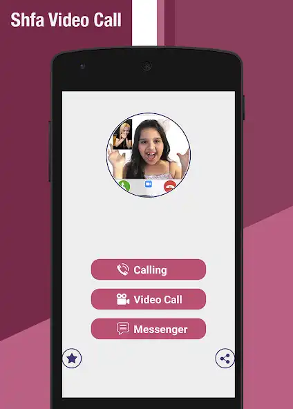 Play Shfa Video Call and Chat as an online game Shfa Video Call and Chat with UptoPlay