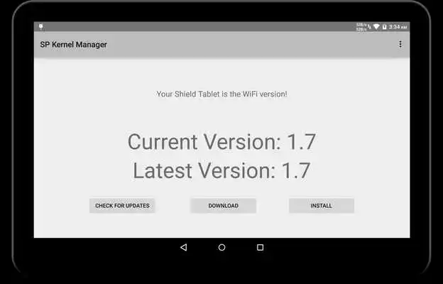 Play Shield Tablet Kernel Manager