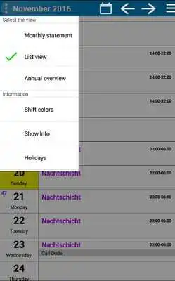 Play Shift Planer Lite