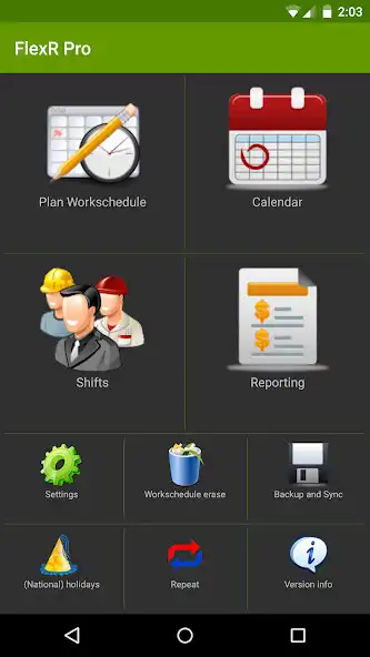 Play Shift Work Calendar (FlexR Pro) as an online game Shift Work Calendar (FlexR Pro) with UptoPlay