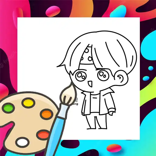 Play Shimeji Coloring BTS Art APK Play Shimeji Coloring BTS Art APK
