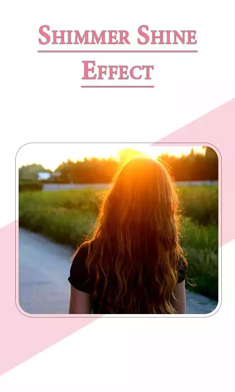 Play Shimmer and Shaine Effect Overlay Photo Editor