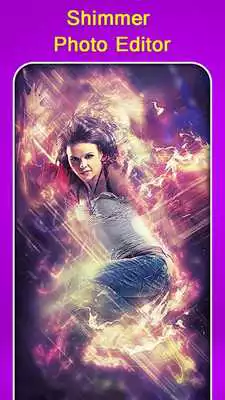Play Shimmer Photo Editor, Sparkle Filter Effects