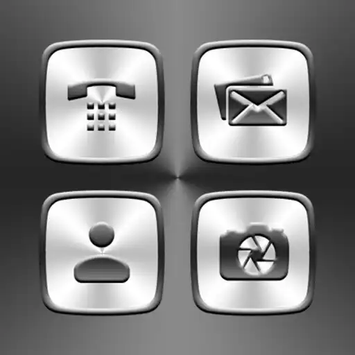 Play Shimmer Silver Metallic Icons APK Play Shimmer Silver Metallic Icons APK