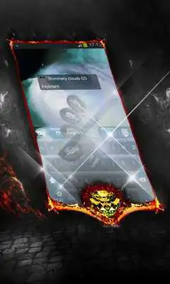 Play Shimmery clouds Keyboard Cover