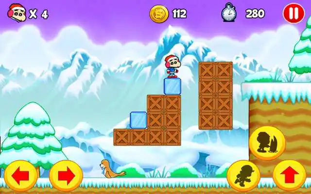 Play Shin Adventures: Frozen Adventure Run Game