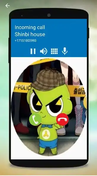 Play Shinbi house call: Fake video call and wallpaper as an online game Shinbi house call: Fake video call and wallpaper with UptoPlay