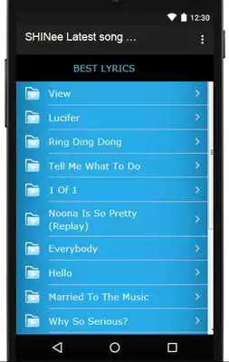Play SHINee Songs  Lyrics, latest.