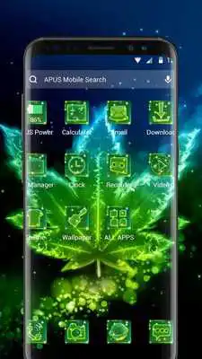 Play Shine Green Leaf Theme  HD wallpapers