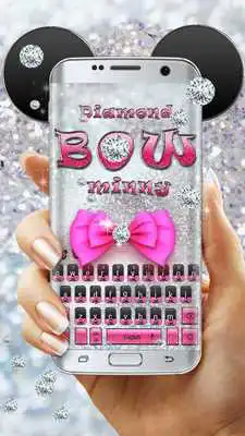 Play Shine Pink diamond minny keyboard