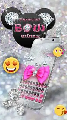 Play Shine Pink diamond minny keyboard