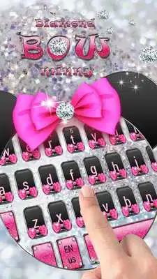 Play Shine Pink diamond minny keyboard