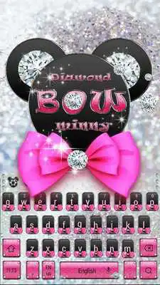 Play Shine Pink diamond minny keyboard