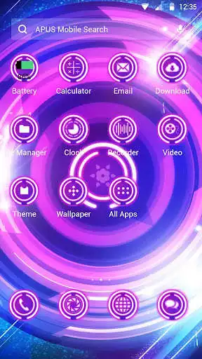Play Shine Purple Glow Wheel theme & HD wallpapers  and enjoy Shine Purple Glow Wheel theme & HD wallpapers with UptoPlay