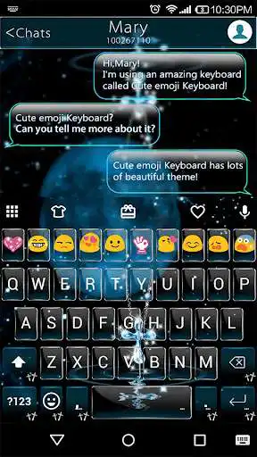 Play APK Shining Cross Emoji Keyboard  and enjoy Shining Cross Emoji Keyboard with UptoPlay emoji.keyboard.emoticonkeyboard