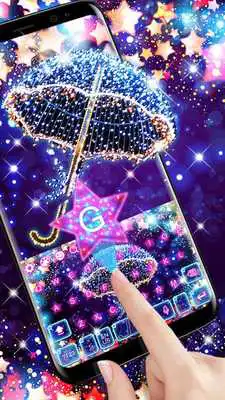 Play Shining umbrella keyboard