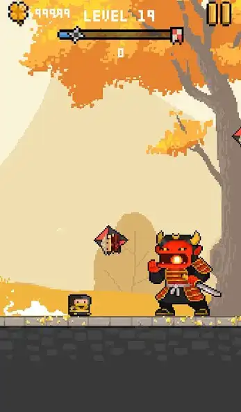 Play Shinobi Crusher: Stacky Dash as an online game Shinobi Crusher: Stacky Dash with UptoPlay
