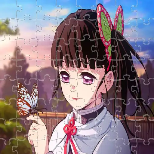 Play Shinobu Kocho Anime Puzzle APK