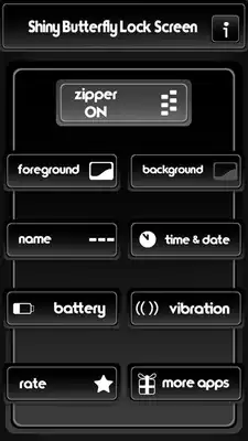 Play Shiny Butterfly Lock Screen