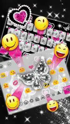 Play Shiny Diamond Butterfly Keyboard