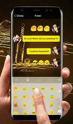 Play Shiny Golden Cricket Keyboard Theme Play Shiny Golden Cricket Keyboard Theme