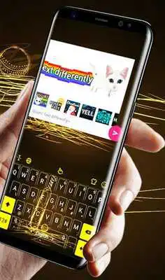 Play Shiny Golden Cricket Keyboard Theme Play Shiny Golden Cricket Keyboard Theme