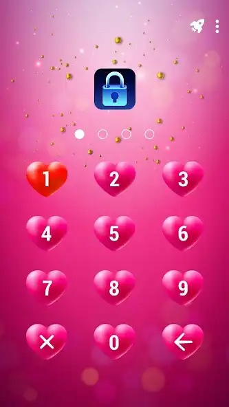Play Shiny Heart - App Lock Master Theme  and enjoy Shiny Heart - App Lock Master Theme with UptoPlay