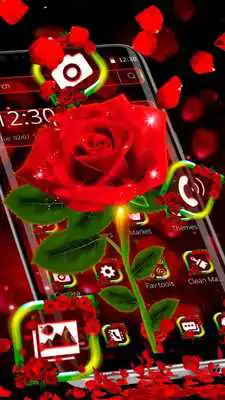 Play Shiny Red Rose Theme Play Shiny Red Rose Theme