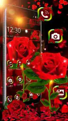Play Shiny Red Rose Theme Play Shiny Red Rose Theme