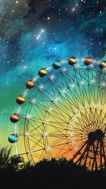 Play Shiny Sky Wheel Live Wallpaper