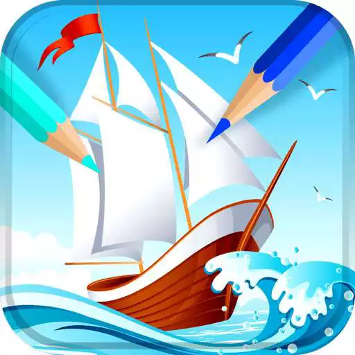 Free play online ship coloring book  APK