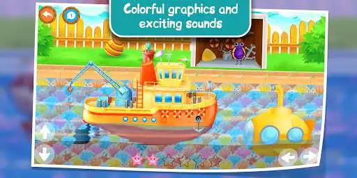 Play Ships for Kids: Full Sail! as an online game Ships for Kids: Full Sail! with UptoPlay