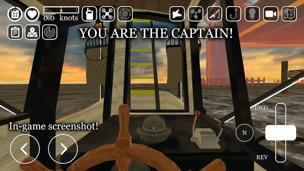 Play Ship Simulator: Fishing Game  and enjoy Ship Simulator: Fishing Game with UptoPlay