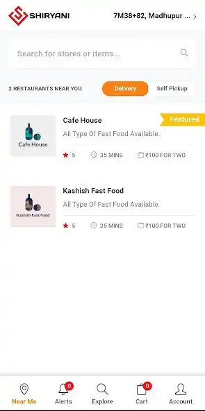 Play Shiryani - Order Food Online as an online game Shiryani - Order Food Online with UptoPlay
