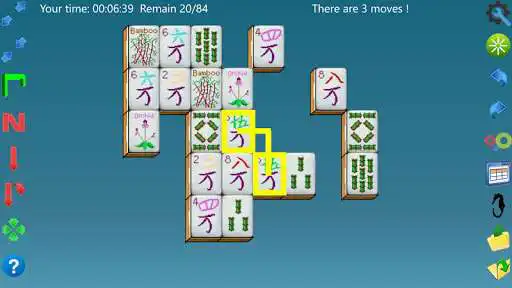 Play Shisen-Sho_Four-Rivers (A) as an online game Shisen-Sho_Four-Rivers (A) with UptoPlay