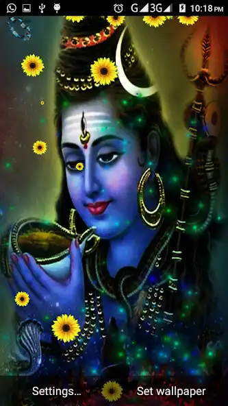 Play Shiva Live Wallpaper 4D Magic Touch as an online game Shiva Live Wallpaper 4D Magic Touch with UptoPlay
