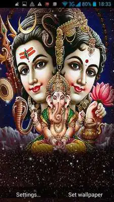 Play Shiva Live Wallpaper