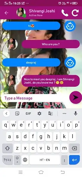 Play Shivangi Joshi Fake Video Call  and enjoy Shivangi Joshi Fake Video Call with UptoPlay